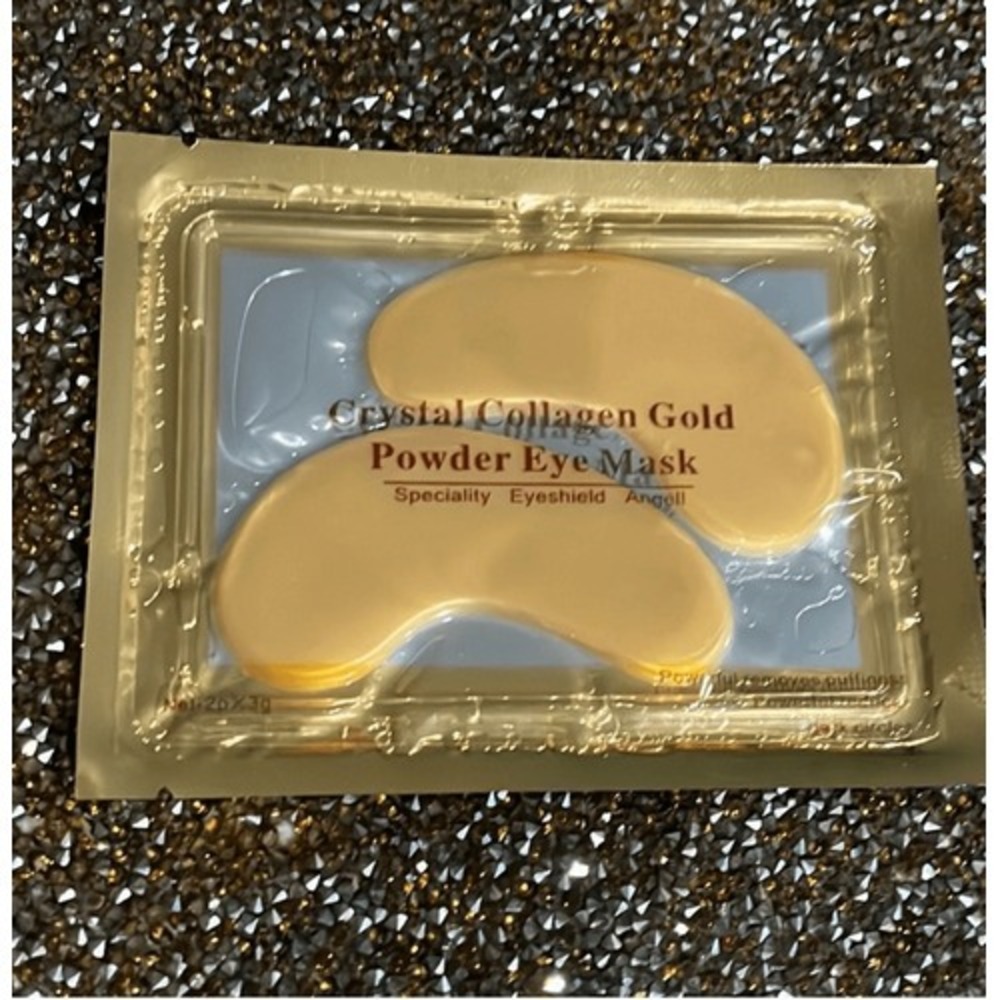 Crystal Collagen Gold Powder Eye Under-eye Mask‎ Anti Aging Dark Circles NEW
